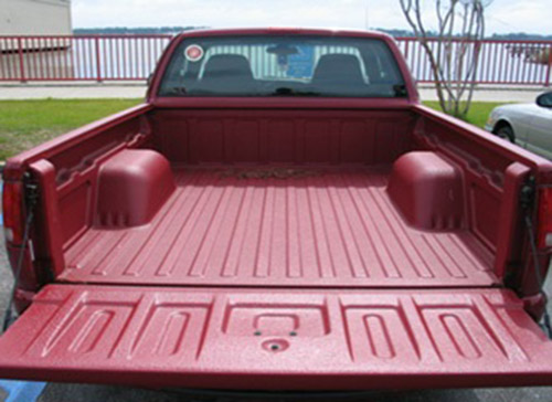 車廂聚脲防護(hù)噴涂機(jī)-剛性聚脲耐磨液壓噴涂機(jī)(圖1) 車廂聚脲耐磨噴涂案例