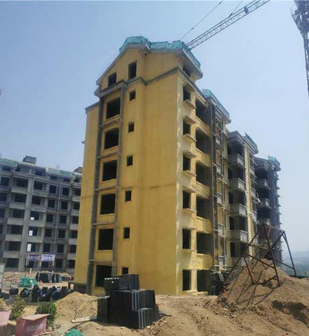 輕鋼房聚氨酯保溫發(fā)泡機(jī)(圖3) 建筑室外墻體保溫發(fā)泡機(jī)